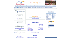 Desktop Screenshot of jervislibrary.org