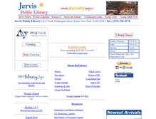 Tablet Screenshot of jervislibrary.org